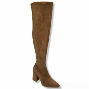 Steve Madden Brown Knee-High Boots 7.5 NWOT